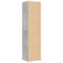 Aparador de madera de ingeniería gris hormigón 45x42,5x185 cm de , Aparadores - Ref: Foro24-3281409, Precio: 157,46 €, Descue...