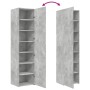 Aparador de madera de ingeniería gris hormigón 45x42,5x185 cm de , Aparadores - Ref: Foro24-3281409, Precio: 157,46 €, Descue...