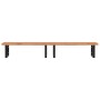 Estante de lavabo de pared de acero y madera maciza de haya de , Tocadores de baño - Ref: Foro24-3302457, Precio: 196,25 €, D...