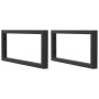Estante de lavabo de pared de acero y madera maciza de haya de , Tocadores de baño - Ref: Foro24-3302457, Precio: 196,25 €, D...