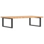 Estante de lavabo de pared de acero y madera maciza de roble de , Tocadores de baño - Ref: Foro24-3302481, Precio: 129,29 €, ...