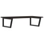 Estante de lavabo de pared de acero y madera maciza de roble de , Tocadores de baño - Ref: Foro24-3302663, Precio: 100,10 €, ...