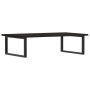Estante de lavabo de pared de acero y madera maciza de roble de , Tocadores de baño - Ref: Foro24-3302661, Precio: 101,29 €, ...