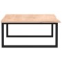 Estante de lavabo de pared de acero y madera maciza de roble de , Tocadores de baño - Ref: Foro24-3302637, Precio: 116,68 €, ...