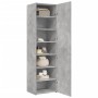 Aparador de madera de ingeniería gris hormigón 50x42,5x185 cm de , Aparadores - Ref: Foro24-3281416, Precio: 159,38 €, Descue...