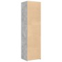 Aparador de madera de ingeniería gris hormigón 50x42,5x185 cm de , Aparadores - Ref: Foro24-3281416, Precio: 159,38 €, Descue...