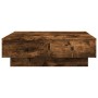 Mesa de centro madera de ingeniería roble ahumado 90x90x28 cm de , Mesas de centro - Ref: Foro24-848091, Precio: 133,12 €, De...