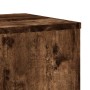 Soportes de plantas 2 uds madera roble ahumado 30x30x70 cm de , Soportes para macetas - Ref: Foro24-852928, Precio: 64,93 €, ...
