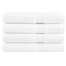 Toallas premium SOLUND 4 unidades blanco 100x200 cm 600 gsm de , Toallas - Ref: Foro24-137141, Precio: 108,19 €, Descuento: %