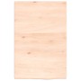Estante de lavabo de pared de acero y madera maciza de roble de , Tocadores de baño - Ref: Foro24-3302538, Precio: 63,73 €, D...
