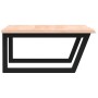 Estante de lavabo de pared de acero y madera maciza de roble de , Tocadores de baño - Ref: Foro24-3302635, Precio: 99,09 €, D...