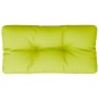 Cojín para sofá de palets de tela verde brillante 80x40x12 cm de , Cojines para sillas y sofás - Ref: Foro24-360612, Precio: ...