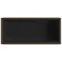 Jardinera con estante ratán sintético marrón de , Maceteros y jardineras - Ref: Foro24-366388, Precio: 65,59 €, Descuento: %