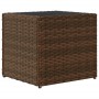 Jardinera de ratán sintético marrón 36x30x32 cm de , Maceteros y jardineras - Ref: Foro24-366426, Precio: 41,42 €, Descuento: %