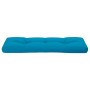 Cojín para sofá de palets de tela azul claro 120x40x12 cm de , Cojines para sillas y sofás - Ref: Foro24-360627, Precio: 28,9...