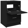Armario de lavabo madera de ingeniería negro 40x37x59 cm de , Muebles de baño - Ref: Foro24-848102, Precio: 89,90 €, Descuent...