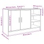 Armario de lavabo madera de ingeniería negro 90x29x55 cm de , Muebles de baño - Ref: Foro24-848123, Precio: 102,20 €, Descuen...