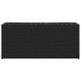 Jardineras con 2 maceteros 2 uds ratán PE negro 90x20x40 cm de , Maceteros y jardineras - Ref: Foro24-3210513, Precio: 148,02...