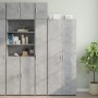 Armario estrecho madera ingeniería gris hormigón 30x42,5x225 cm de , Aparadores - Ref: Foro24-3281262, Precio: 173,37 €, Desc...