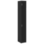 Armario estrecho madera de ingeniería negro 30x42,5x225 cm de , Aparadores - Ref: Foro24-3281260, Precio: 171,61 €, Descuento: %