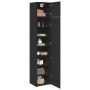 Armario estrecho madera de ingeniería negro 45x42,5x225 cm de , Aparadores - Ref: Foro24-3281288, Precio: 225,05 €, Descuento: %