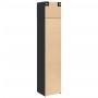 Armario estrecho madera de ingeniería negro 45x42,5x225 cm de , Aparadores - Ref: Foro24-3281288, Precio: 225,05 €, Descuento: %