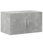 Armario de madera de ingeniería gris hormigón 70x42,5x225 cm de , Aparadores - Ref: Foro24-3281325, Precio: 237,80 €, Descuen...