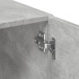 Armario de madera de ingeniería gris hormigón 70x42,5x225 cm de , Aparadores - Ref: Foro24-3281325, Precio: 237,80 €, Descuen...