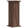 Soportes de plantas madera ingeniería marrón roble 33x33x80 cm de , Soportes para macetas - Ref: Foro24-852975, Precio: 46,11...