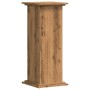 Soportes de planta madera ingeniería roble artisian 33x33x80 cm de , Soportes para macetas - Ref: Foro24-852977, Precio: 41,4...