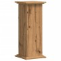 Soportes de planta madera ingeniería roble artisian 33x33x80 cm de , Soportes para macetas - Ref: Foro24-852977, Precio: 41,4...