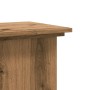 Soportes de planta madera ingeniería roble artisian 33x33x80 cm de , Soportes para macetas - Ref: Foro24-852977, Precio: 41,4...