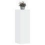 Soportes de plantas 2 uds madera ingeniería blanco 33x33x100 cm de , Soportes para macetas - Ref: Foro24-3307882, Precio: 131...