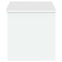 Caja de almacenaje madera de ingeniería blanco 90x35x35 cm de , Baúles de almacenamiento - Ref: Foro24-840681, Precio: 79,51 ...