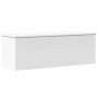 Caja de almacenaje madera de ingeniería blanco 102x35x35 cm de , Baúles de almacenamiento - Ref: Foro24-840688, Precio: 99,52...