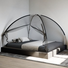 Mosquitera con puertas Mongolia 220 malla negra 200x180x135 cm de , Mosquiteras - Ref: Foro24-4010044, Precio: 27,31 €, Descu...
