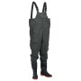 Vadeador de pecho con botas verde oscuro talla 40 de , Vadeadores para caza y para pesca - Ref: Foro24-4016974, Precio: 42,77...