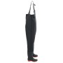 Vadeador de pecho con botas negro talla 45 de , Vadeadores para caza y para pesca - Ref: Foro24-4016988, Precio: 35,03 €, Des...