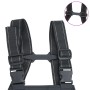 Vadeador de pecho con botas negro talla 45 de , Vadeadores para caza y para pesca - Ref: Foro24-4016988, Precio: 35,03 €, Des...
