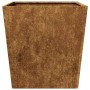Jardinera de acero oxidado 50x50x50 cm de , Maceteros y jardineras - Ref: Foro24-851078, Precio: 61,38 €, Descuento: %