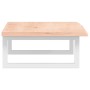 Estante de lavabo de pared de acero y madera maciza de roble de , Tocadores de baño - Ref: Foro24-3302544, Precio: 74,17 €, D...