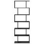 Librería divisora 6 niveles madera ingeniería negra 70x24x193cm de , Librerías y estanterías - Ref: Foro24-858085, Precio: 75...