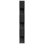 Librería divisora 6 niveles madera ingeniería negra 70x24x193cm de , Librerías y estanterías - Ref: Foro24-858085, Precio: 75...