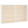 Vitrina de madera para coleccionistas con puertas 60x8,5x37 cm de , Estantes y estanterías - Ref: Foro24-4017386, Precio: 59,...