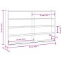Vitrina de madera para coleccionistas con puertas 60x8,5x37 cm de , Estantes y estanterías - Ref: Foro24-4017386, Precio: 59,...