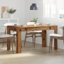 Mesa de comedor madera ingeniería envejecida 140x74,5x76 cm de , Mesas de cocina y de comedor - Ref: Foro24-856572, Precio: 1...