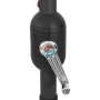 Sombrilla de jardín con luces LED antracita 400 cm de , Sombrillas - Ref: Foro24-312532, Precio: 101,06 €, Descuento: %