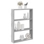 Estantería de pared madera ingeniería gris Sonoma 43x9x60 cm de , Estantes y estanterías - Ref: Foro24-860054, Precio: 24,71 ...