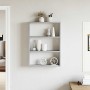 Estantería de pared madera ingeniería gris Sonoma 43x9x60 cm de , Estantes y estanterías - Ref: Foro24-860054, Precio: 24,71 ...