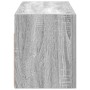 Armario de pared baño madera ingeniería gris Sonoma 60x25x30 cm de , Tocadores de baño - Ref: Foro24-860063, Precio: 47,89 €,...